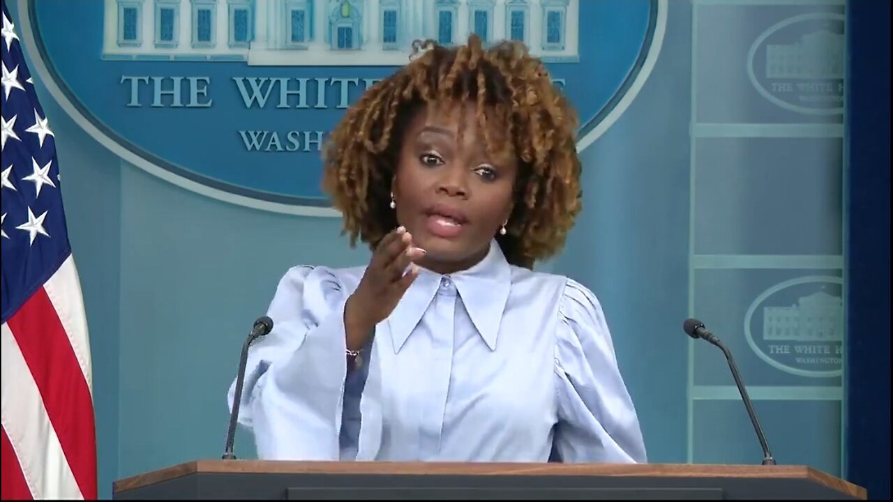 Jean-Pierre Gets Visibly Pissed When Asked Why Biden Relies On Note Cards