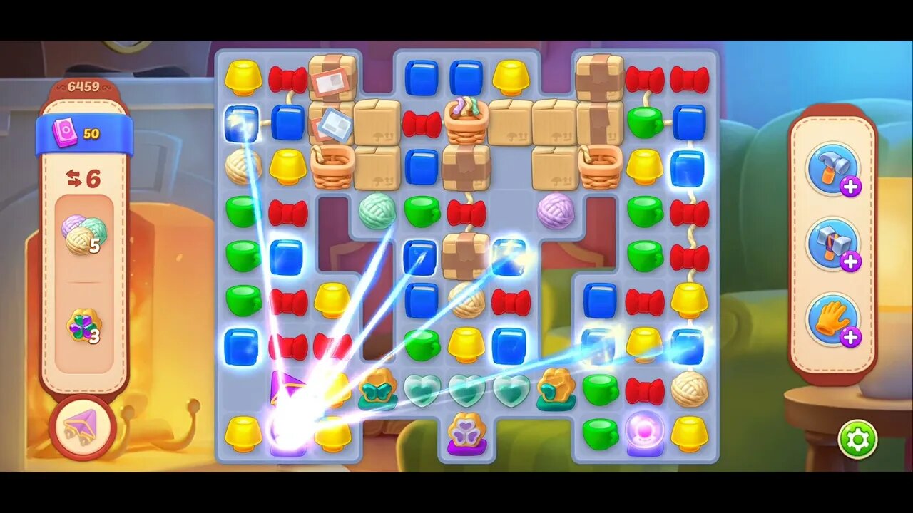 Playrix Homescapes Gameplay Walkthrough Level 6459