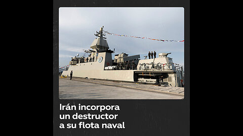 Irán suma a su flota un destructor capaz de lanzar misiles de crucero