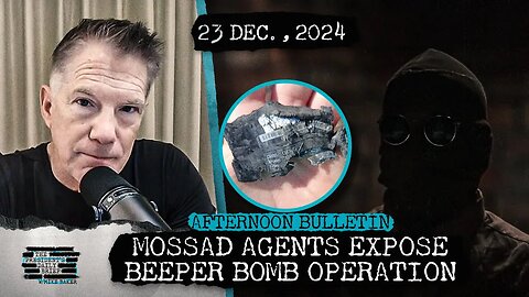 Mossad Agents Expose Beeper Bomb Operation & Syria's New Rulers Seek End To Sectarian Violence