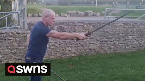 UK man jailed after attacking his neighbours with a SAMURAI SWORD