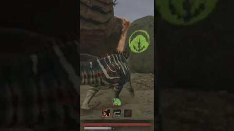 Don't Touch My Waystone!!! #pathoftitans #dinosaur #amargasaurus #lizard #pvp #savage #gaming #ps5