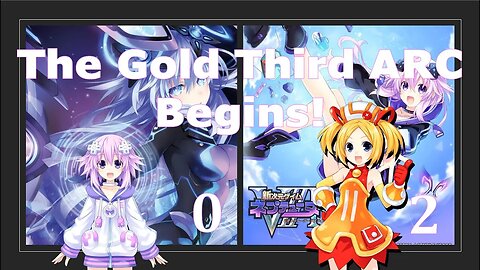 Neptunia VII vs VII-R Race! The Gold Third - B-Sha
