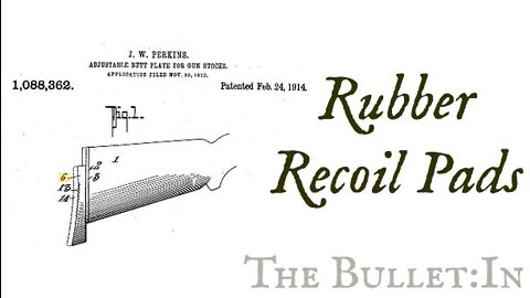 The Bullet:In - Rubber Recoil Pads for Sore Shouldered Shooters