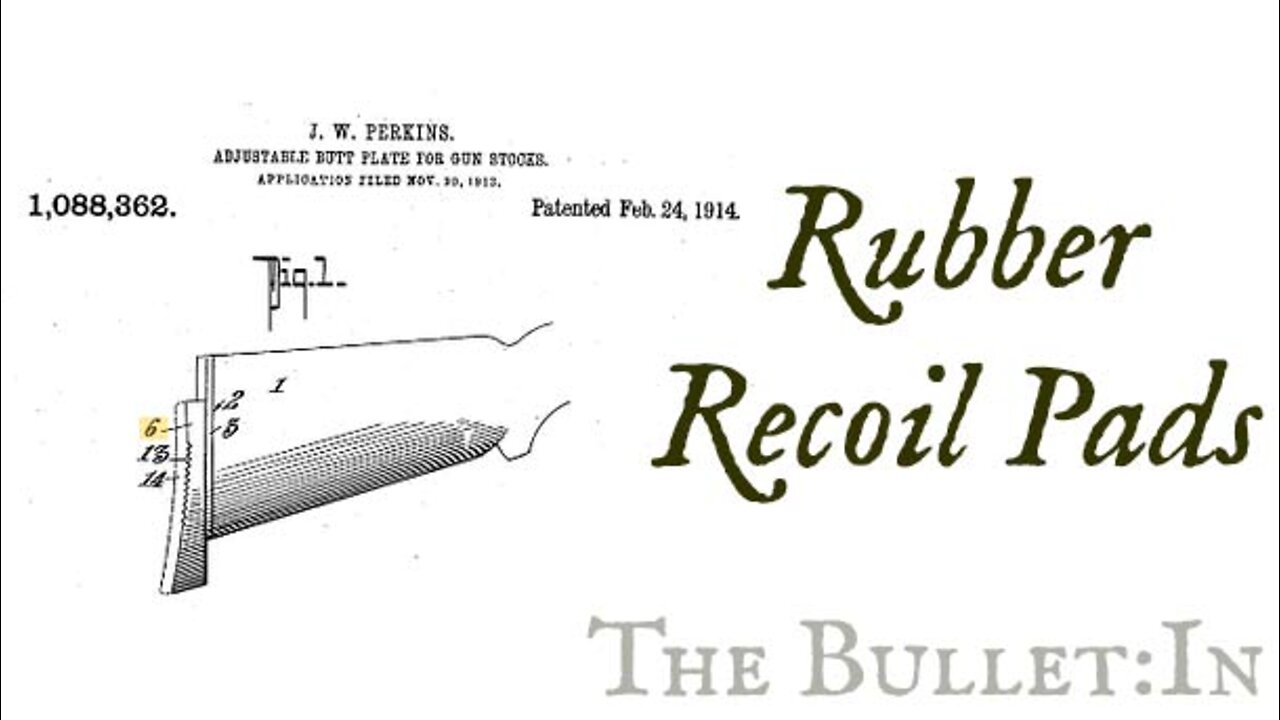 The Bullet:In - Rubber Recoil Pads for Sore Shouldered Shooters