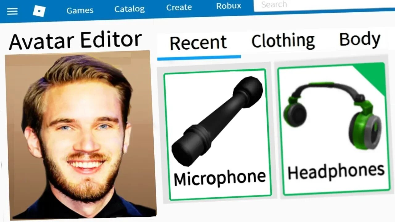 MAKING PEWDIEPIE A ROBLOX ACCOUNT