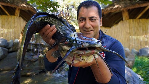 THE MOST DELICIOUS CATFISH SOUP AND GRILLED HUGE JUICY FISH | 2 WAYS HOW TO COOK FISH
