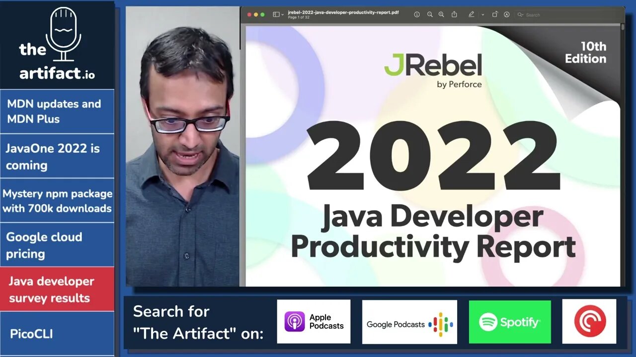 Java Dev productivity report