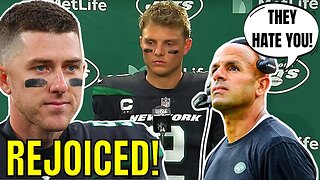 Jets Players "REJOICED" When Zach Wilson was BENCHED! Were IRATE When He RETURNED as Starter!