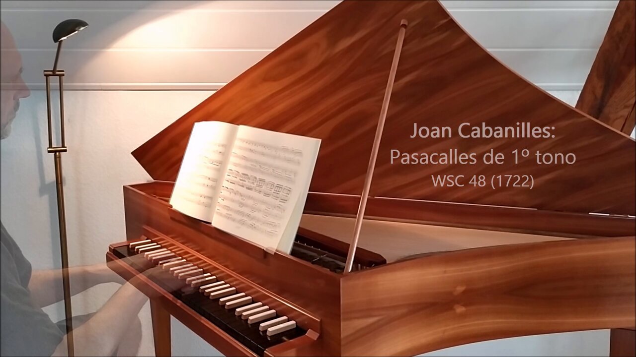 J. B. Cabanilles: Pasacalles de 1º tono WSC 48 (1722)