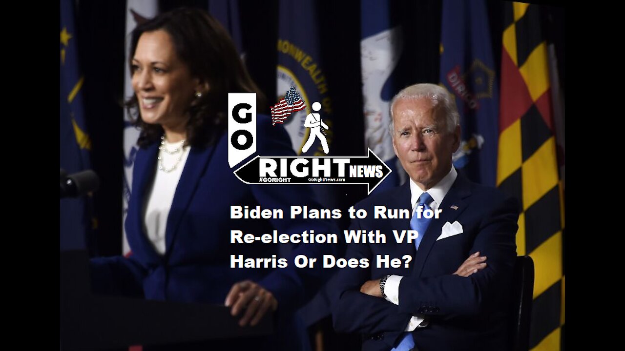 Biden Plans to Run for Re-election With VP Harris Or Does He?