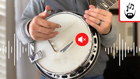 Here's How To Play The Banjo Without Making Any NOISE!