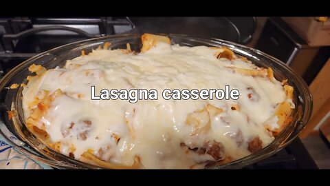 Lasagna casserole @Happy Acres Homestead thanks for the recipe