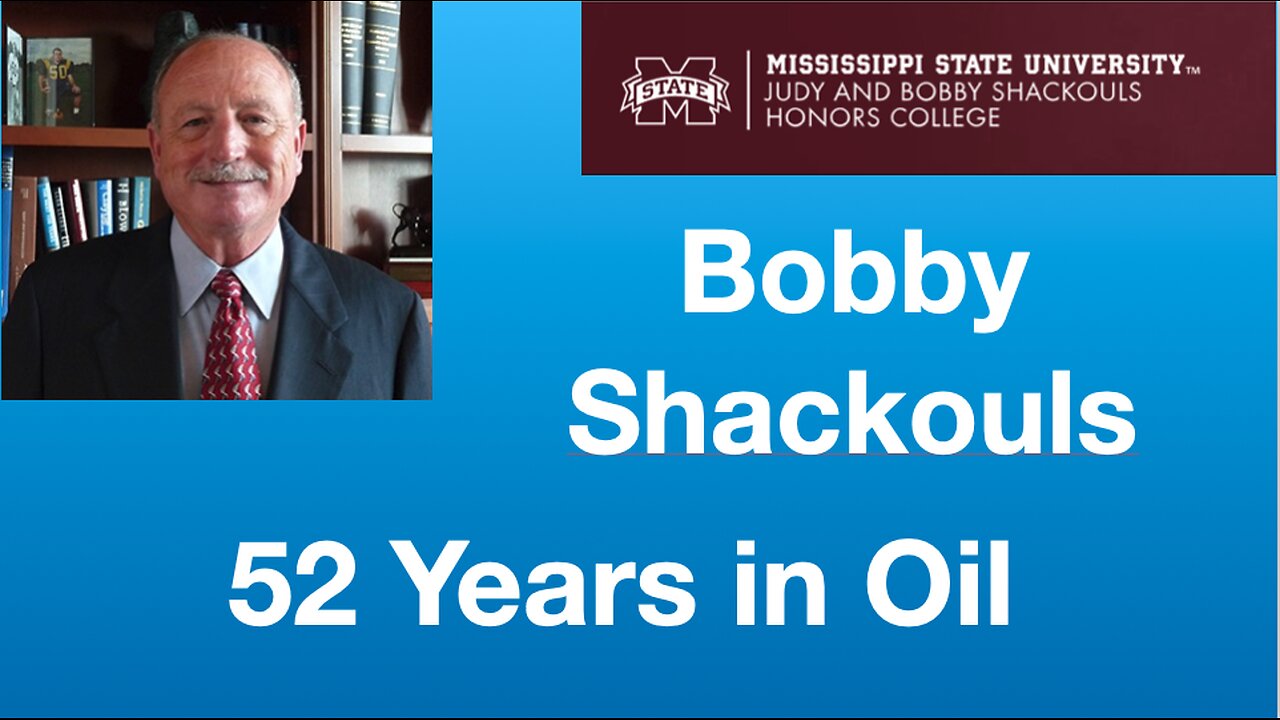 Bobby Shackouls: A 52-Year Energy Industry Veteran Reflects | Tom Nelson Pod #228