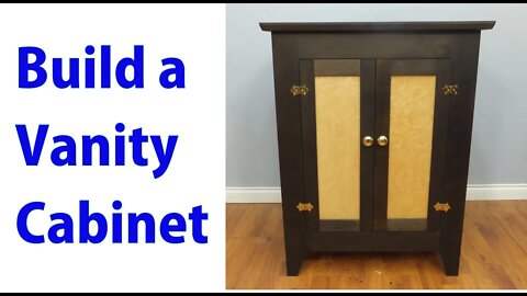 Building a Bathroom Vanity Cabinet - Woodworkweb