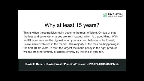 The biggest misconception of Life Insurance - How an IUL is an answer to this misconception!