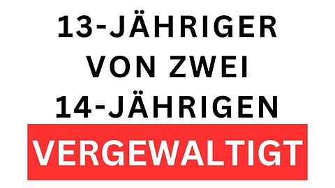 14 Jährige bereichern 13 -Jährigen in Königslutter@BEEFree🙈