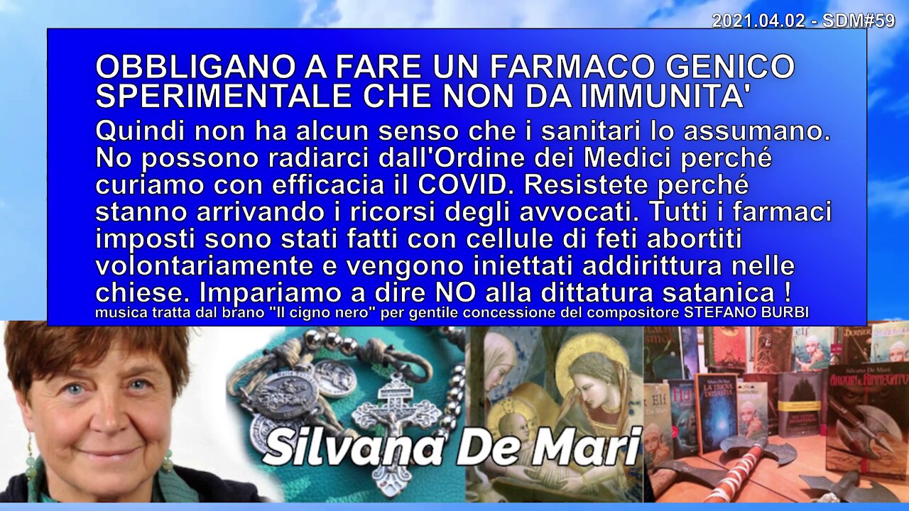 OBBLIGANO A FARE UN FARMACO GENICO SPERIMENTALE CHE NON DA IMMUNITA' - 2021.04.02 - SDM#59
