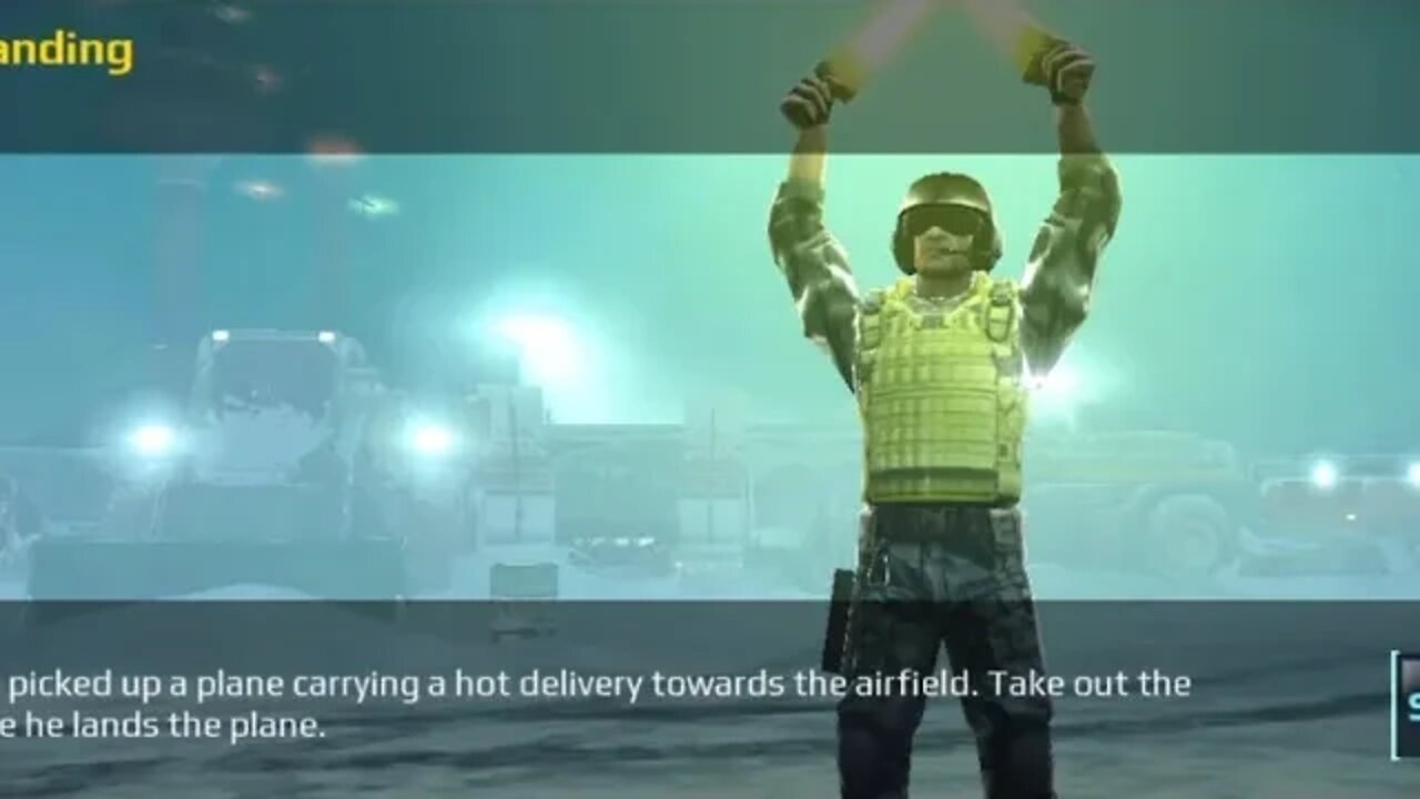 I shot this man in Sniper fury and stopped him from doing illegal business.