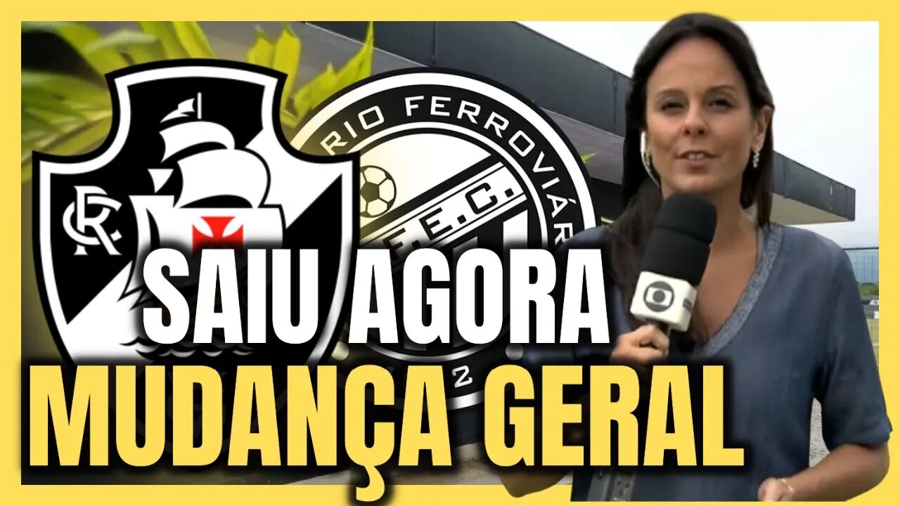 DE AGORA! JORGINHO MUDOU TUDO! NOTÍCIA DO VASCO