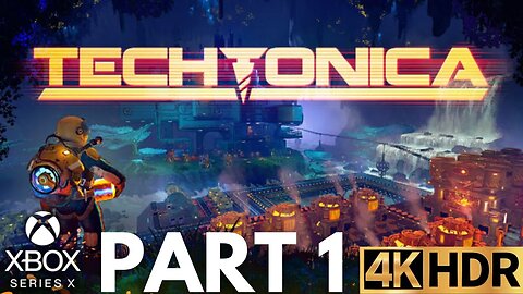 Techtonica Game Preview Part 1 | Xbox Series X|S | 4K HDR (No Commentary Gaming)