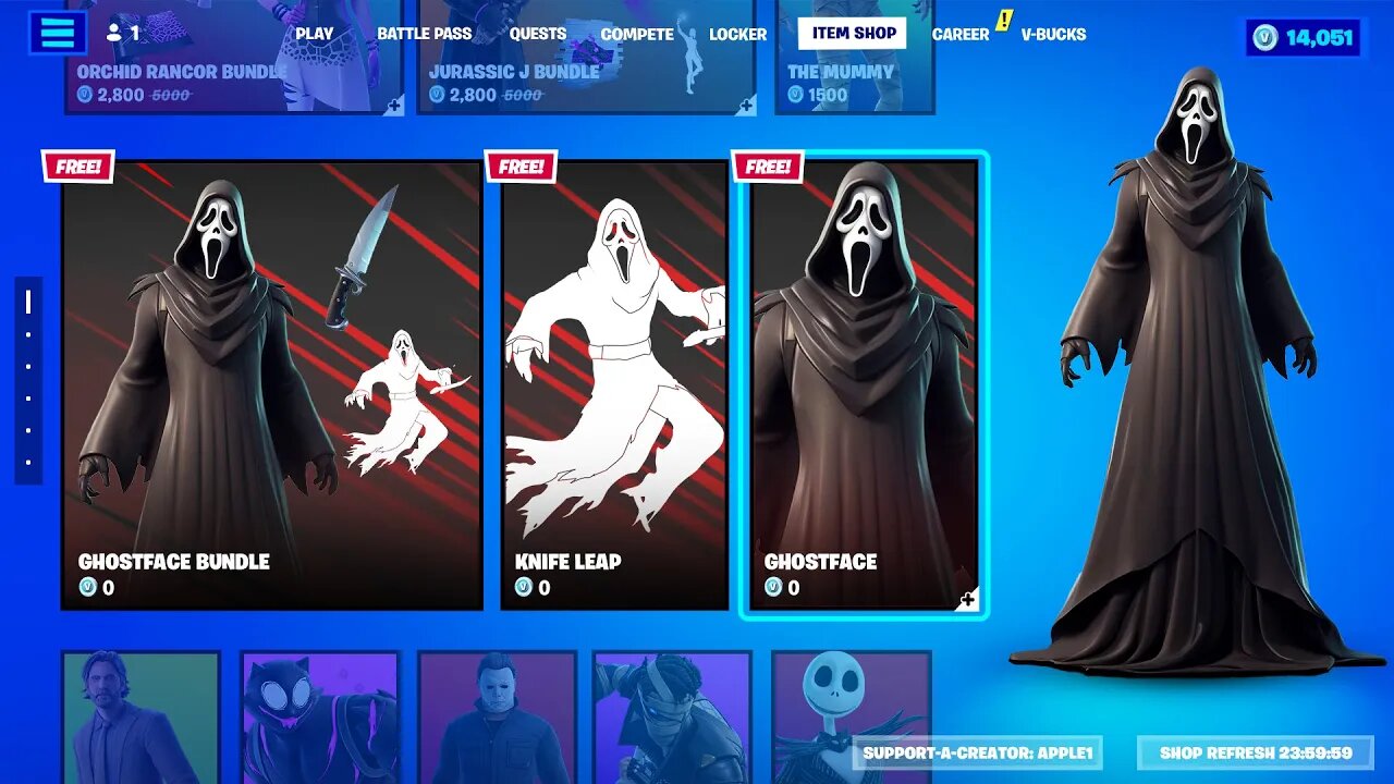 FREE FORTNITEMARES BUNDLE for ALL PLAYERS!