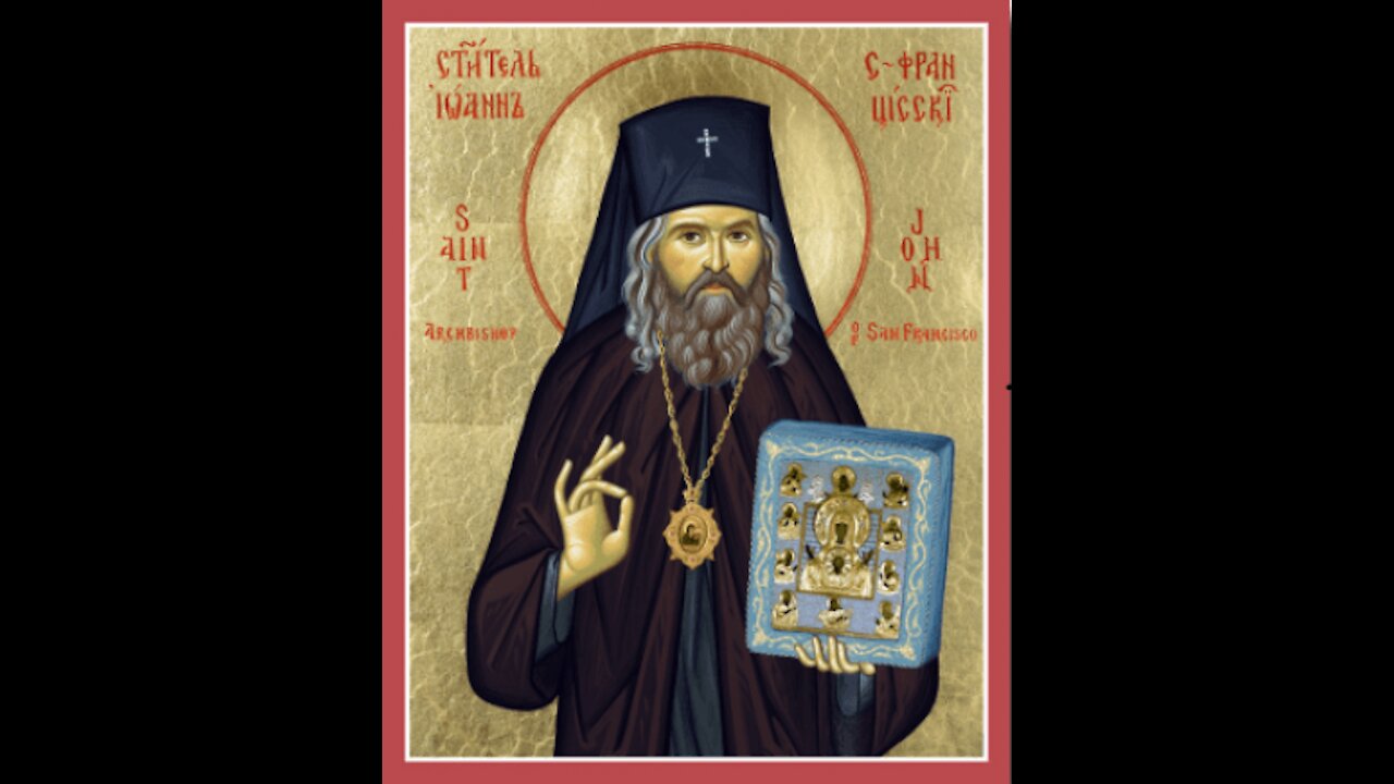 VIATA SFANTULUI IOAN MAXIMOVICI