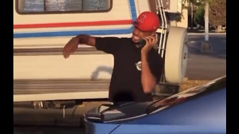 Man Gets Pepper Sprayed then Flops Around Like a Fish