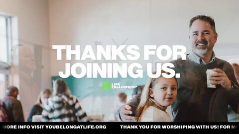 Join Us Live at Life Fellowship | 9AM