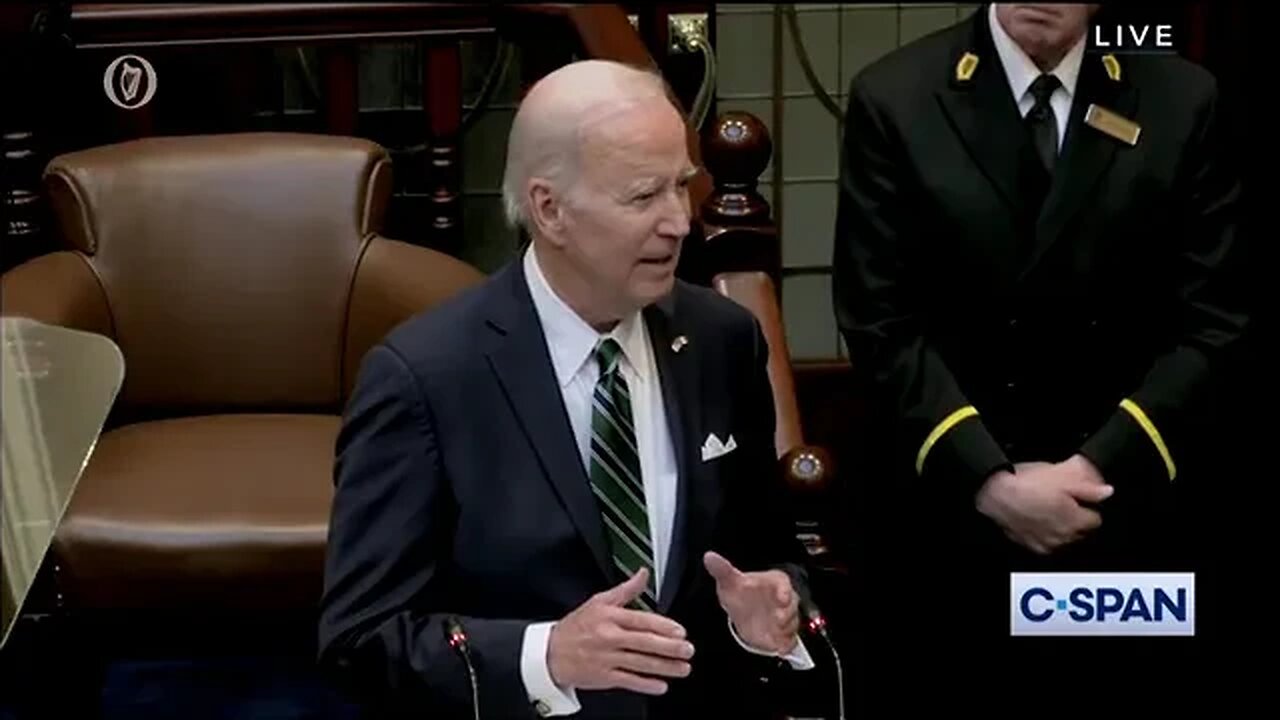 So many lies, in Ireland, Biden Says He Was Authoring a Book on Technology