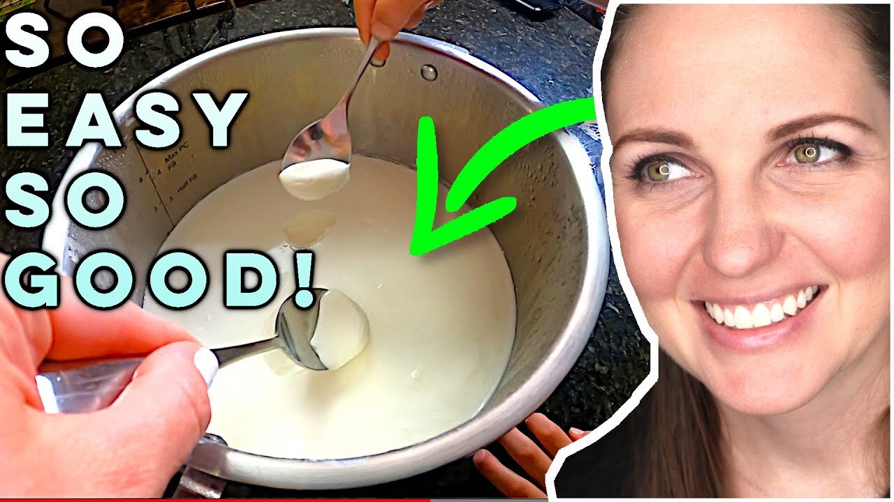 HOW TO INSTANT POT YOGURT | 3 Ingredient Instant Pot Yogurt 2021 - way better than the store!