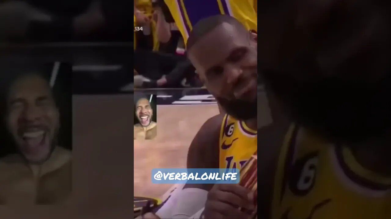 LEBRON GOT SWEPT 🧹#funny #comedy #nba