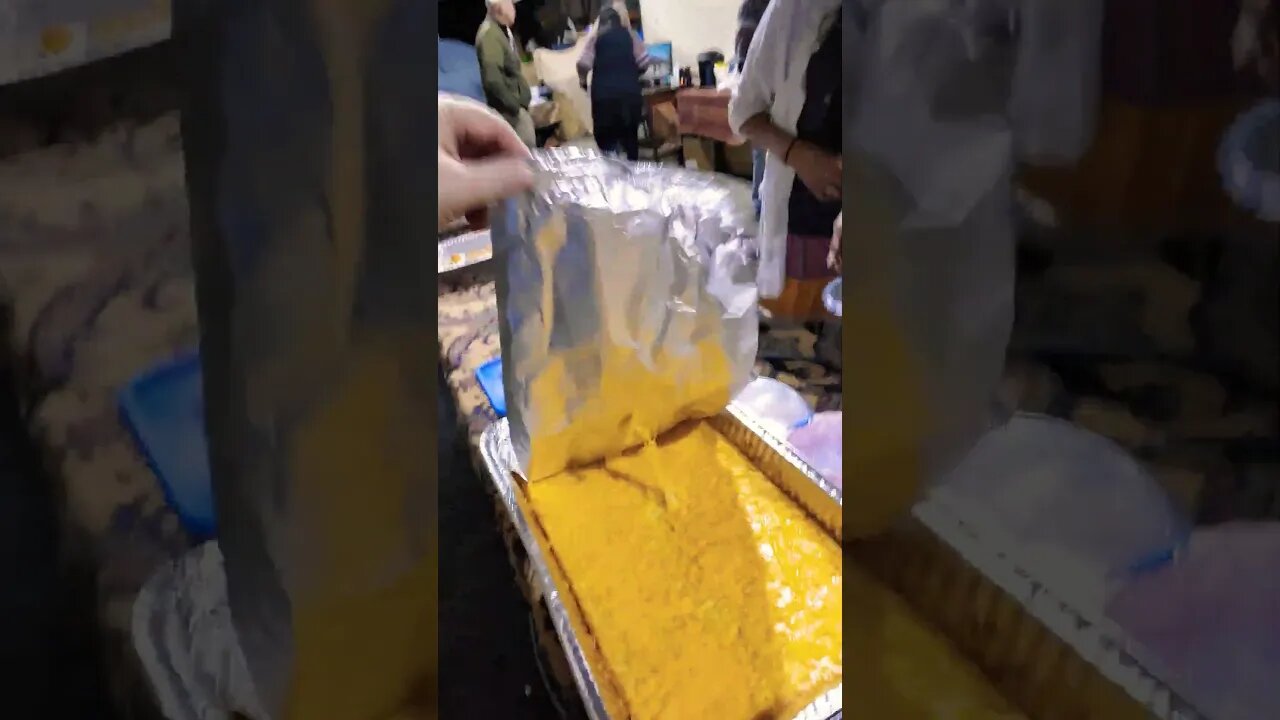 Thanksgiving for 100+ provided by Jesus!