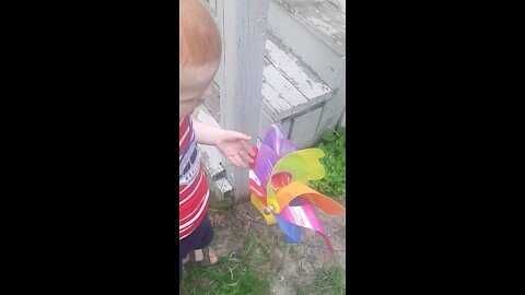 Blowing g on the windmill