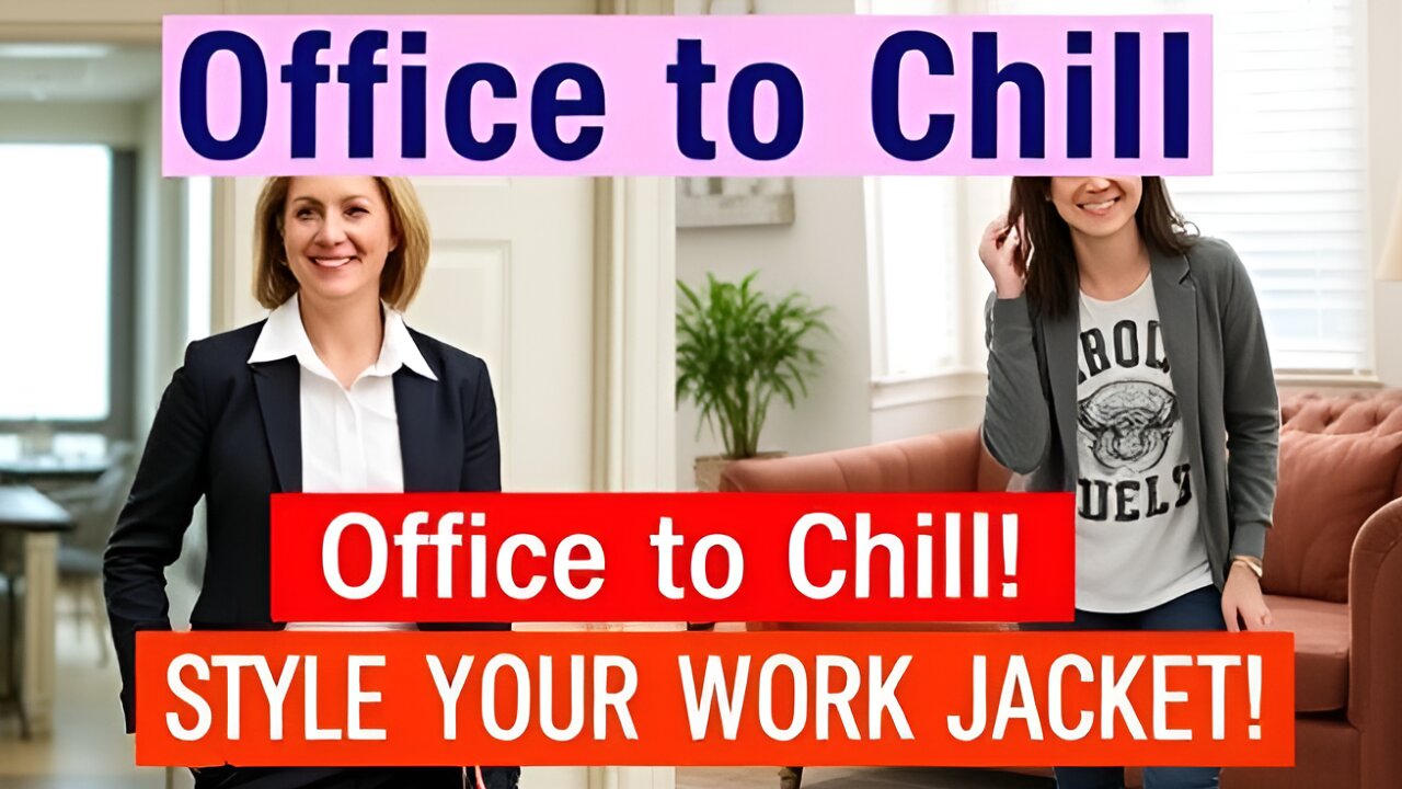 How to Style a Work Jacket at Home: From Office to Living Room
