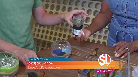 Looking for a unique experience with good vibes and fun? Check out Jade & Clover plant bar in Phoenix