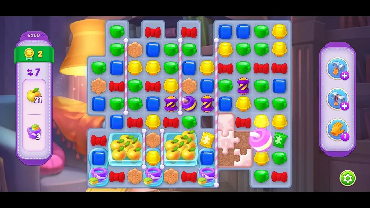 Playrix Homescapes Gameplay Walkthrough Level 6288