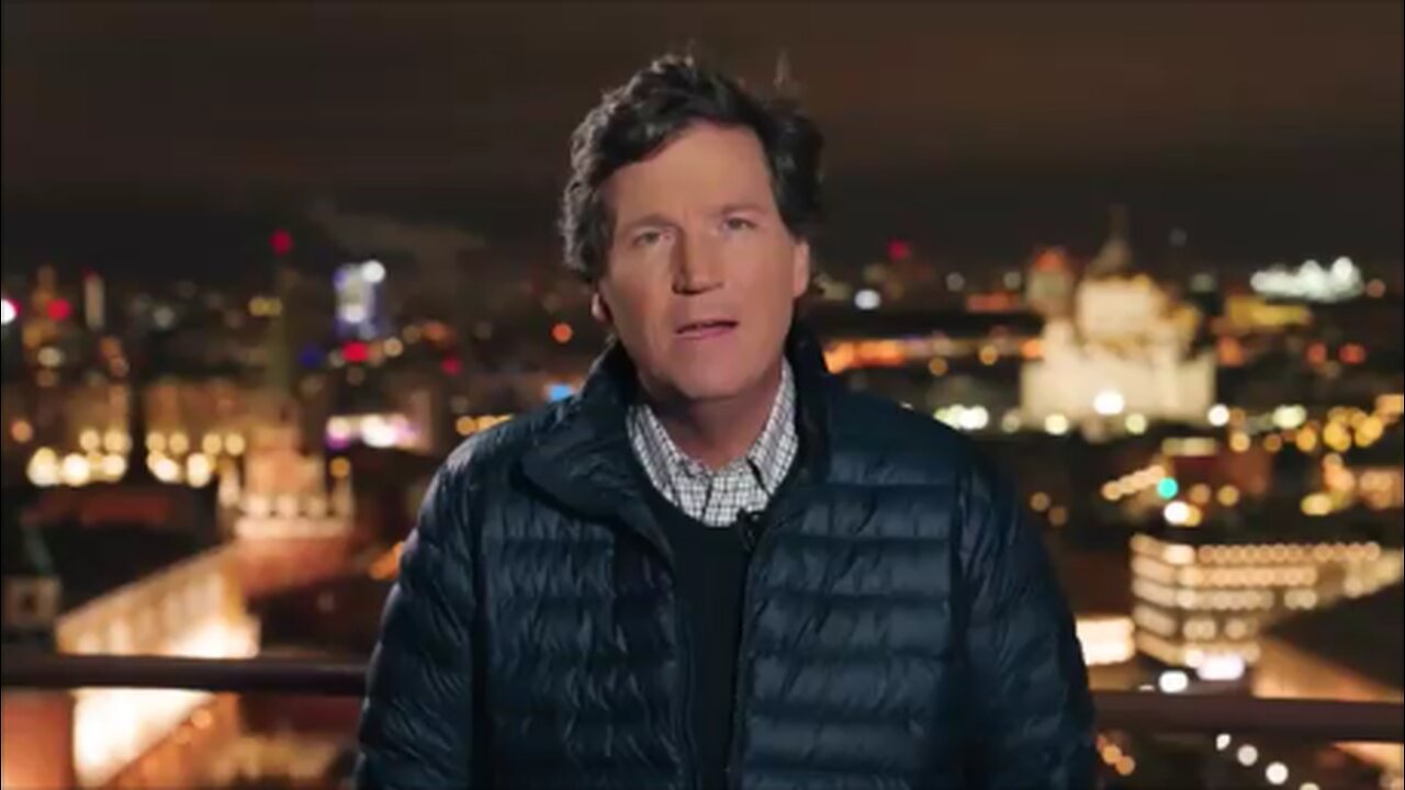 Tucker Carlson on the reason for PUTIN interview!