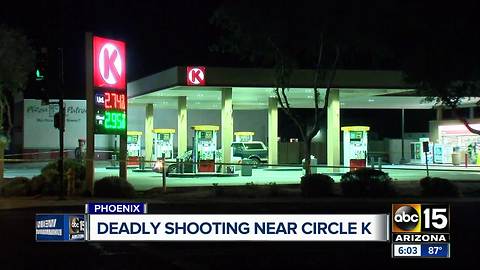 Deadly shooting near a West Phoenix Circle K