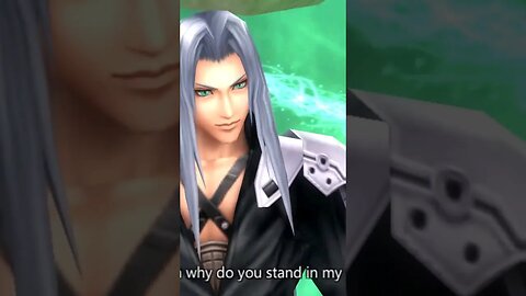 Warrior of the Light vs Sephiroth #videogame #youtube #youtubeshorts #anime #console #game #gamer