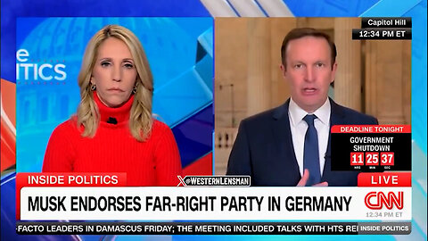 You Do NOT Hate The Media ENOUGH: Here's Dana Bash And Chris Murphy SMEARING TF Out Of Elon Musk