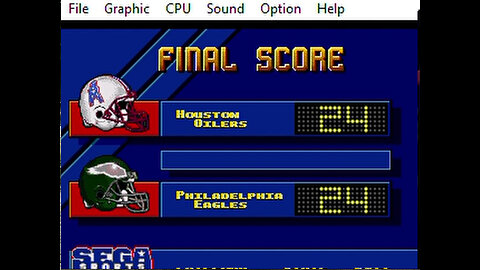 Genesis Rom NFL 95