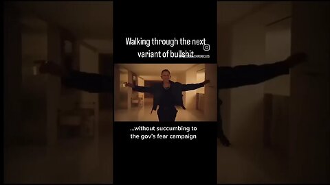 me walking through the next covid nazi propaganda.