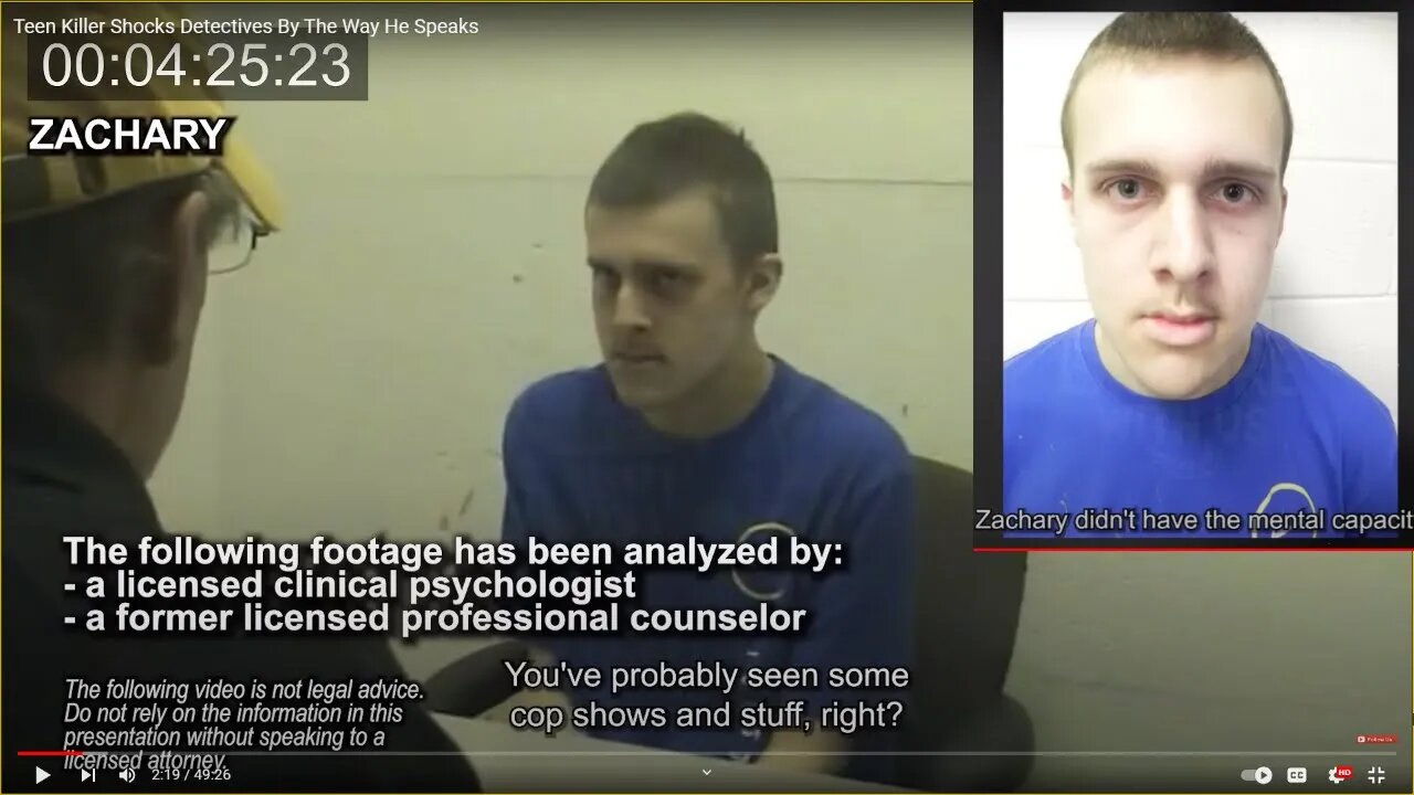 Teen Killer Shocks Detectives By The Way He Speaks!