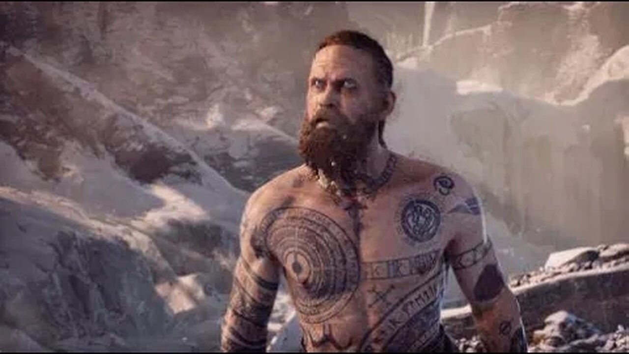 God of War [2018] - part 1 , fighting the stranger and hunting with atreus