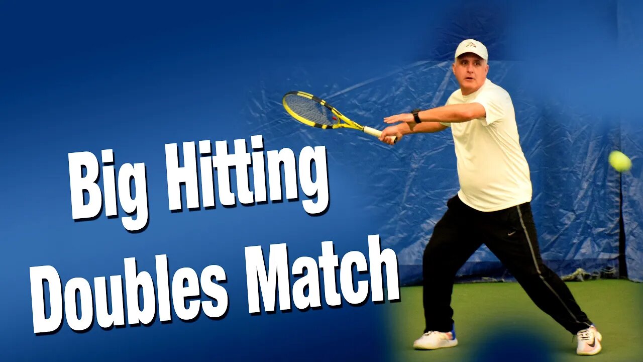 Hecks Tennis Classic Highlights 2023 Doubles Match Hard Hitting Action!