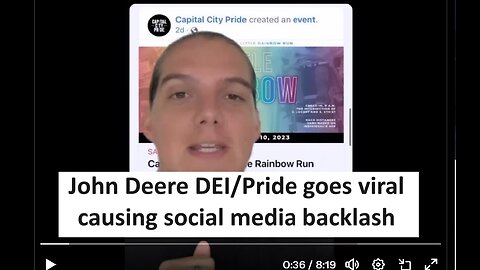 John Deere DEI has boycott trending Sponsored a pride events for kids and more