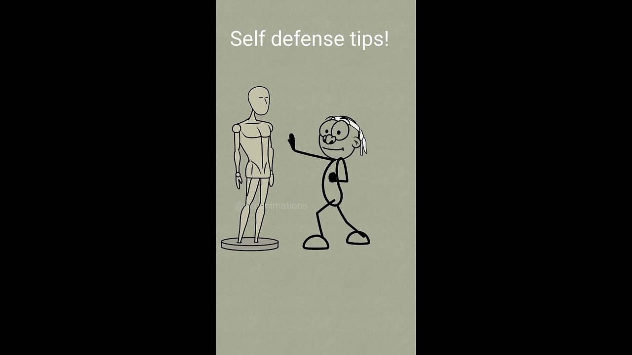 Self defence! Funny