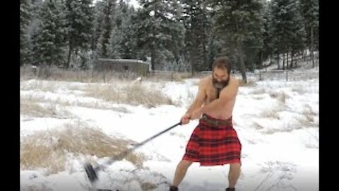 St. Andrew's Day Fun in the Snow