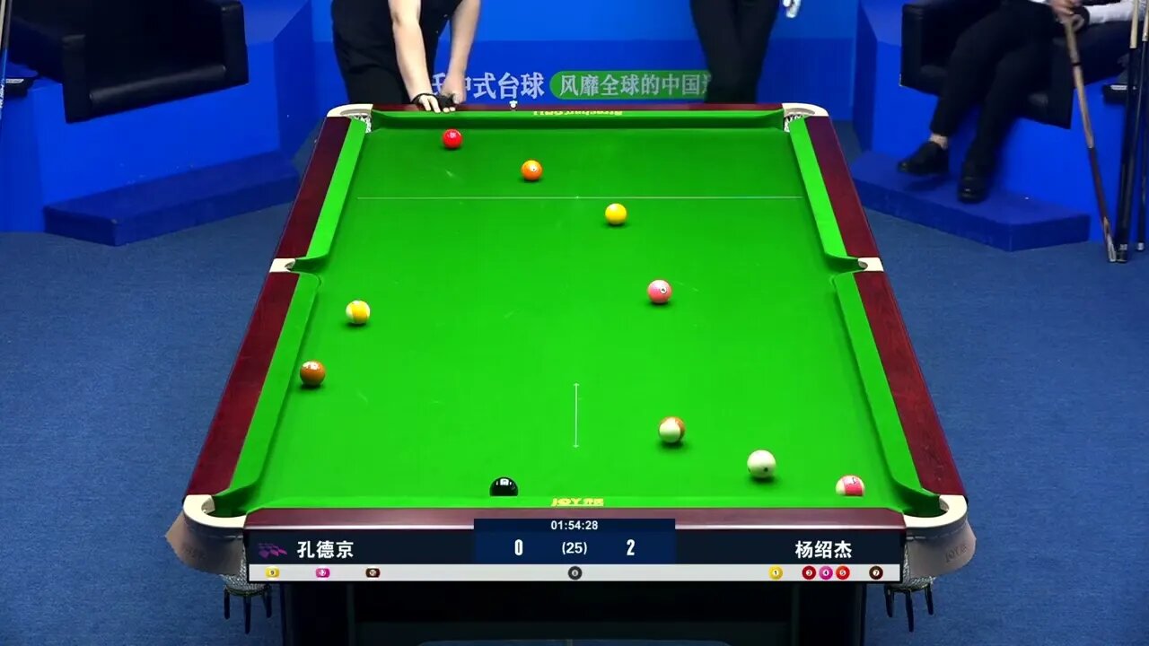 70 $$$ Bomber Kong Dejing falls behind and reverses Yang Shaojie